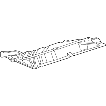 GM 39002102 Center Shield