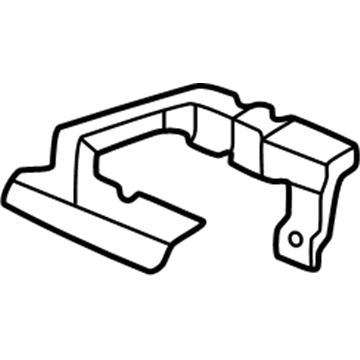Honda 71161-S9A-A00 Stay A, FR. License Garnish (Lower)