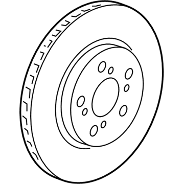 Acura 45251-SJA-903 Disk, Front Brake