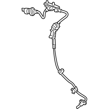 Acura 57455-SJA-003 Sensor Assembly, Left Front