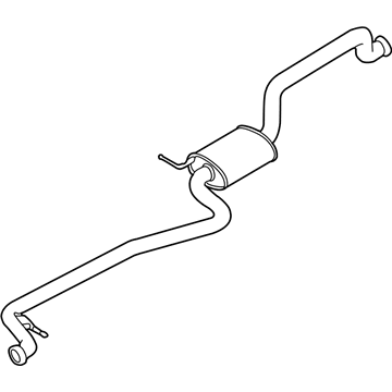 Ford GN1Z-5230-AF Muffler & Pipe