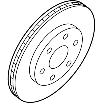 Nissan 40206-9FV0A Rotor Disc Brake Front