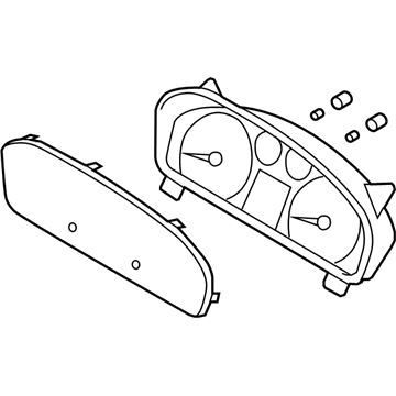 GM 96969980 Cluster Assembly