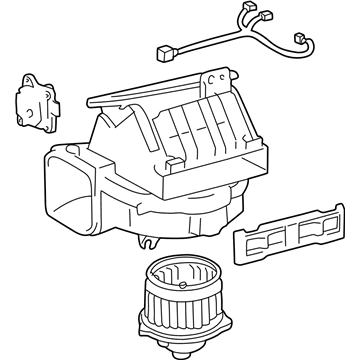 Lexus 87130-48020 Blower Assembly