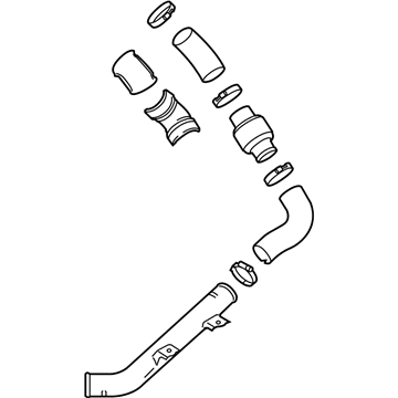 Hyundai 28250-2B721 Hose&Pipe Assembly-INTERCOOLER Inlet