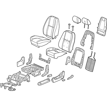 GM 25955160 Seat Assembly