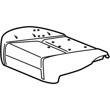 GM 15243904 Seat Cushion Pad