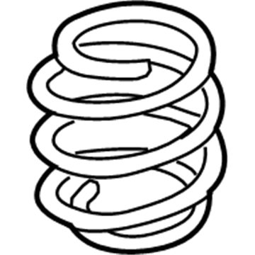 Mopar 52125551AB Rear Coil Spring