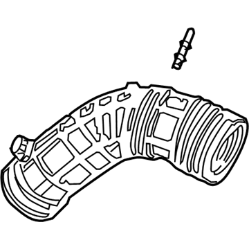 Honda 17228-RAD-L61 Tube, Air Flow