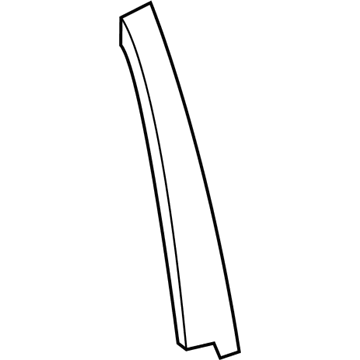 GM 95238093 Applique Asm-Rear Side Door Window Frame Front