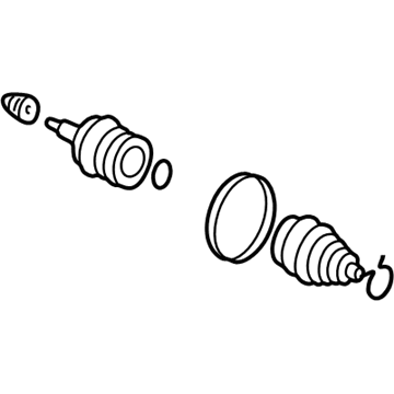 Honda 44014-S3V-A52 Set, Outboard Joint