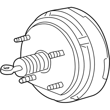 Mopar 4485124 Booster Brake 250MM