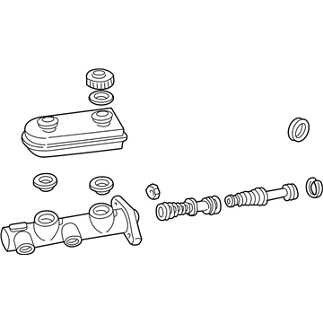 Mopar 4897210AB Brake Mastr Cylinder