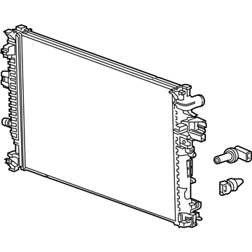 GM 84493629 Radiator