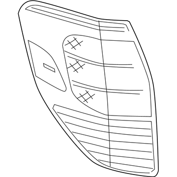 Toyota 81551-42100 Lens & Housing