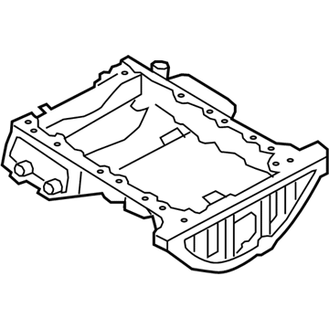 Hyundai 21520-3C700 Pan Assembly-Engine Oil, Upper