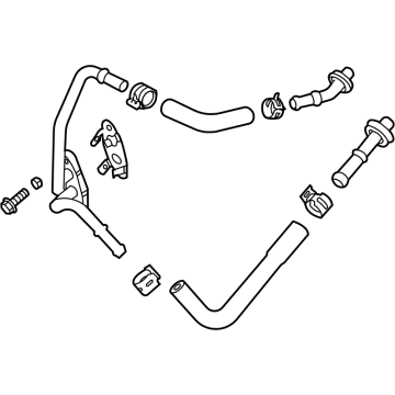 GM 12701693 Coolant Line