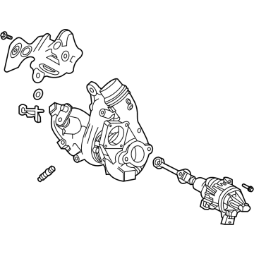 GM 12710314 TURBOCHARGER ASM-CMPR AIR INT