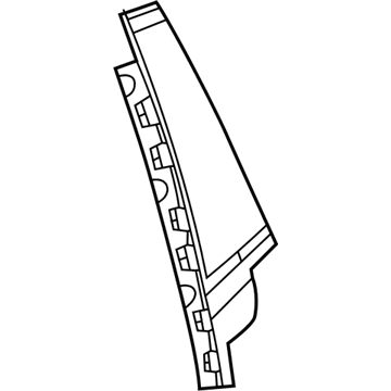 Mopar 68246272AC APPLIQUE-C Pillar