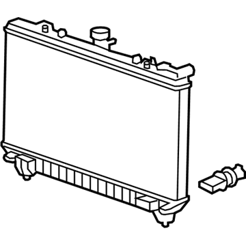 GM 92218351 Radiator