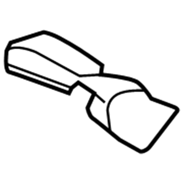 Hyundai 89840-3X500-RY Buckle Assembly-Rear Seat Belt, RH