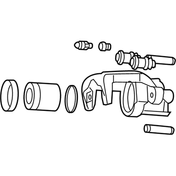 Mopar 68146613AA CALIPER-Disc Brake