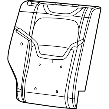 Mopar 68289807AB Foam-Seat Back