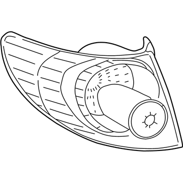 Toyota 81561-02290 Lens & Housing