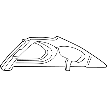 Ford 1R3Z-6352019-AAC Upper Trim Panel