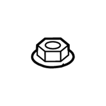 Mopar 6106134AA Nut-Hexagon