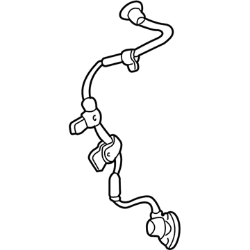 Hyundai 95671-25000 Sensor-Abs Front Wheel