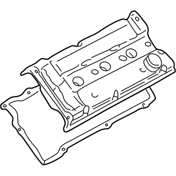 Hyundai 22410-37112 Cover Assembly-Rocker, LH