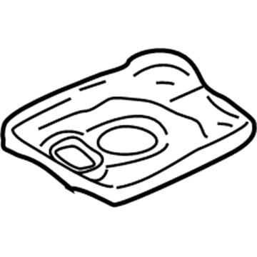 Hyundai 21525-37200 Plate-Baffle