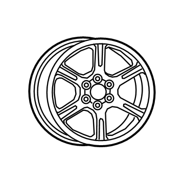 Mopar 4755198AA Wheel-Aluminum