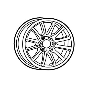 Mopar 4755197AA Wheel-Aluminum