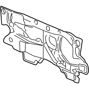 GM 25696014 Insulator-Dash Panel Front (Exterior)