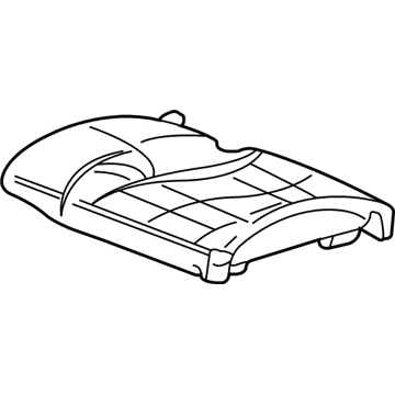 GM 12454427 Pad Asm, Driver Seat Cushion