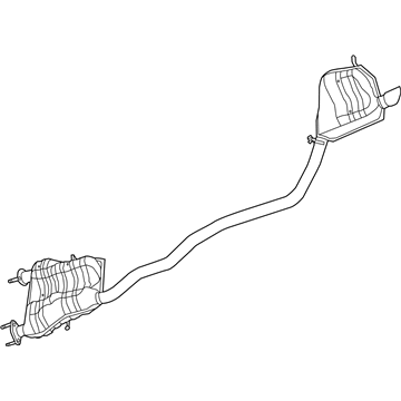 Mopar 4880202AG MUFFLER-Exhaust