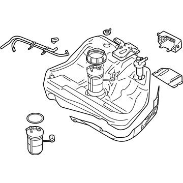 Mopar MN106213 Fuel Tank