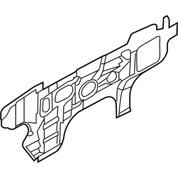 Infiniti 67810-CR900 INSULATOR-Dash Lower, Front