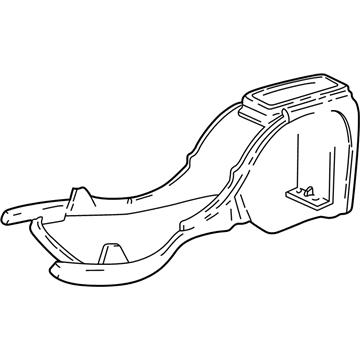 GM 15027320 Compartment Asm-Front Floor Console, W/O Carpet