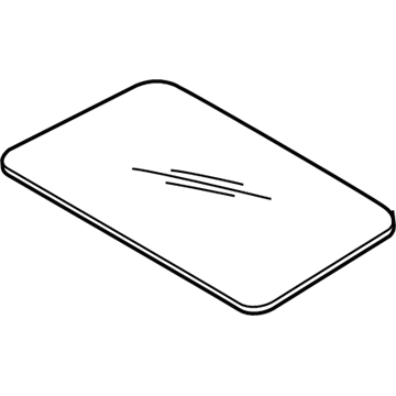 Kia 816103E000 Sunroof Glass Panel Assembly