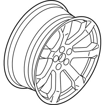 Ford LB5Z-1007-G Wheel, Alloy