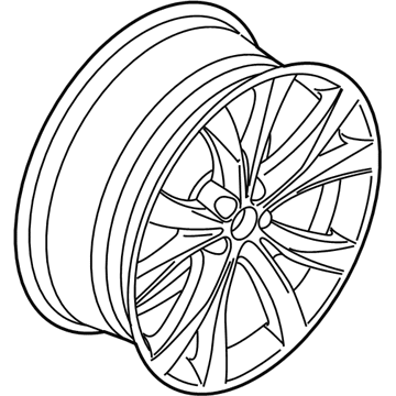 Ford LB5Z-1007-F Wheel, Alloy