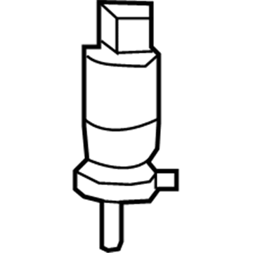 Mopar 5152076AC Pump-Washer, Windshield