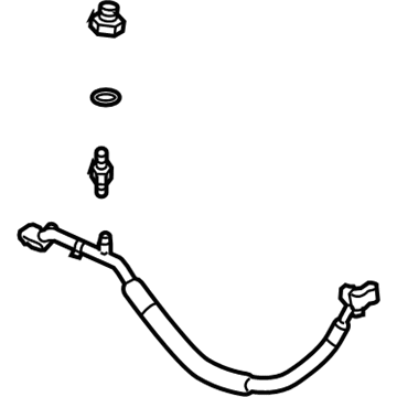 GM 15798289 Compressor & Condenser Hose