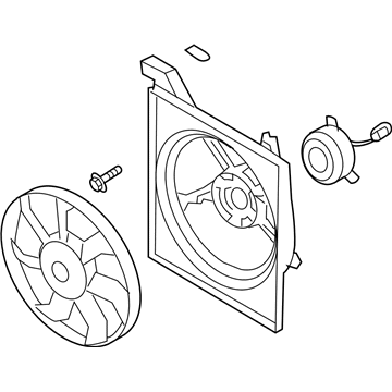 Kia 253802F000 Blower Assembly