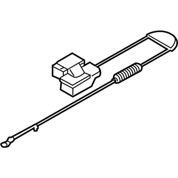 BMW 61-12-6-929-324 Positive Plus Pole Battery Cable