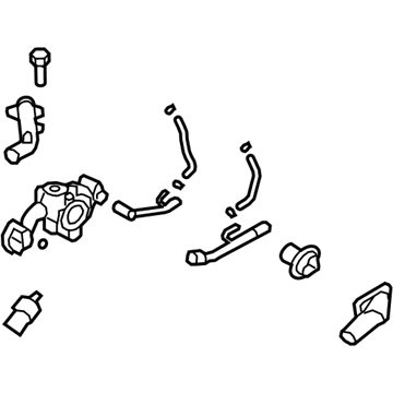 Kia 256003E200 Control Assembly-COOLANT