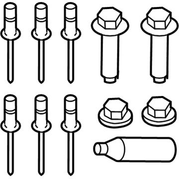 Ford 6E5Z-5019-A Engine Cradle Repair Kit